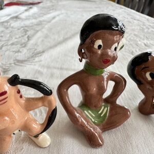 Unique Vintage MCM collectible Ceramic Figurines